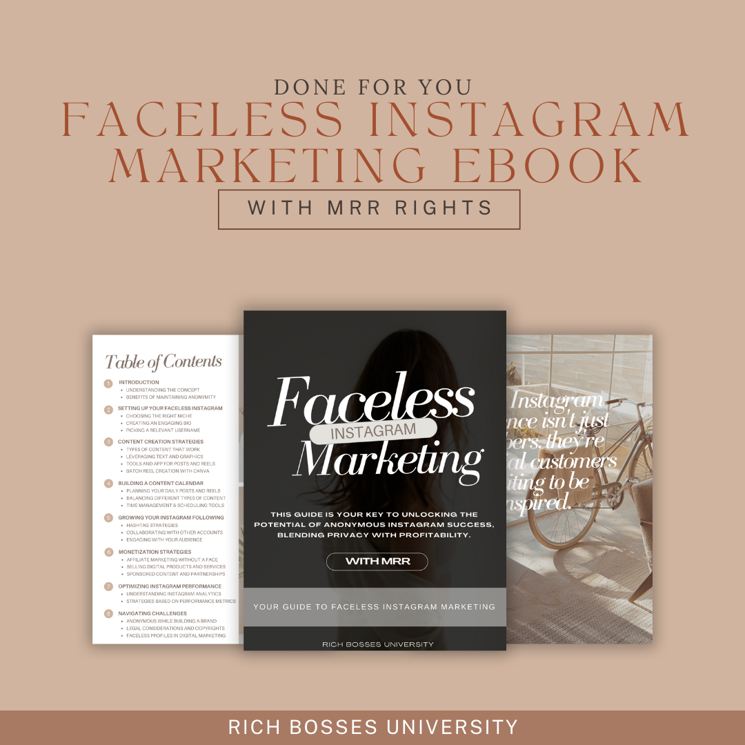 Faceless Instagram Marketing