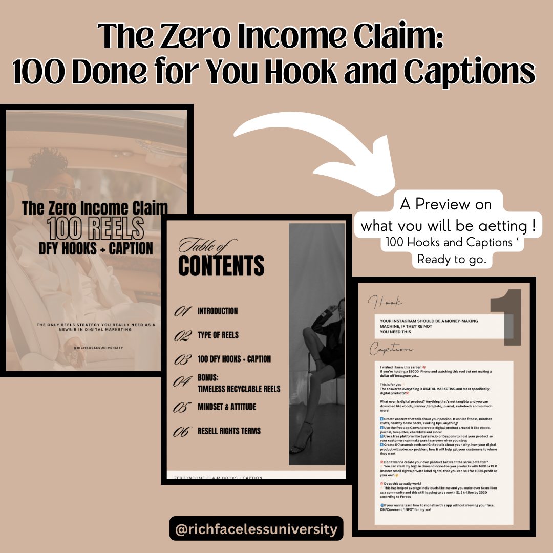 The Zero Income Claim