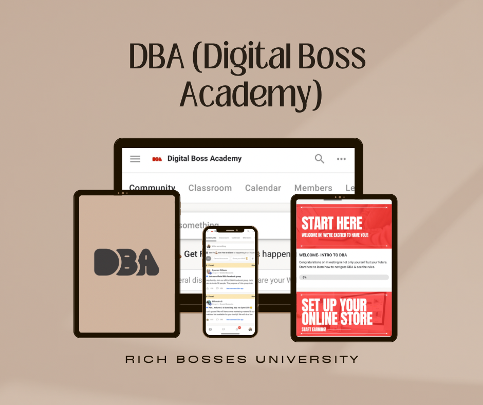 DBA (Digital Boss Academy) + Mentorship