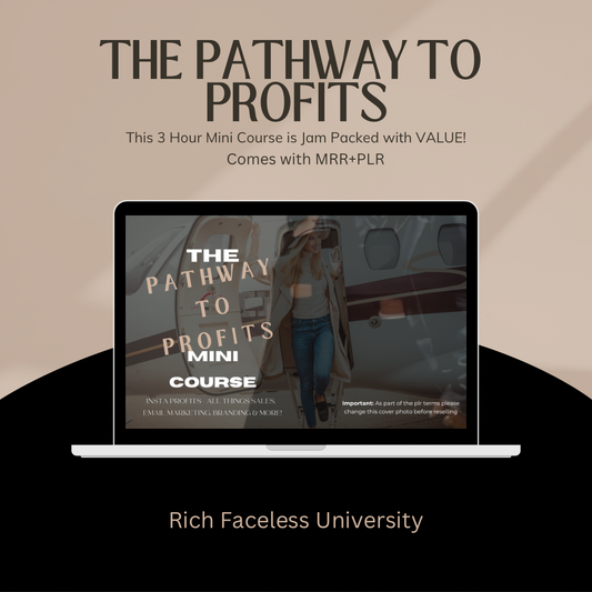 The Pathway To Profits Mini Course